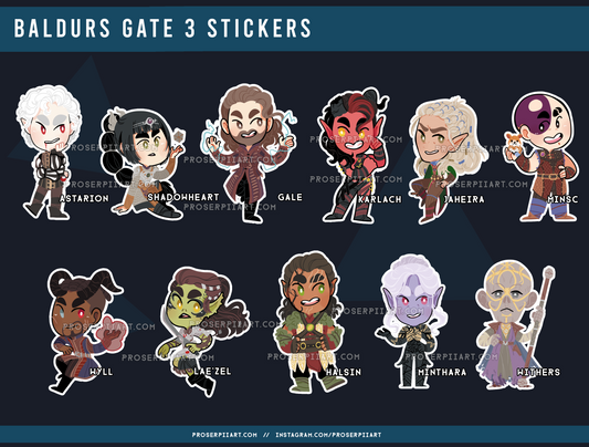 D&D Game Stickers!