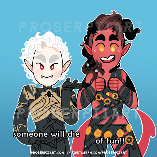 Baldur's Gate Meme Postcards
