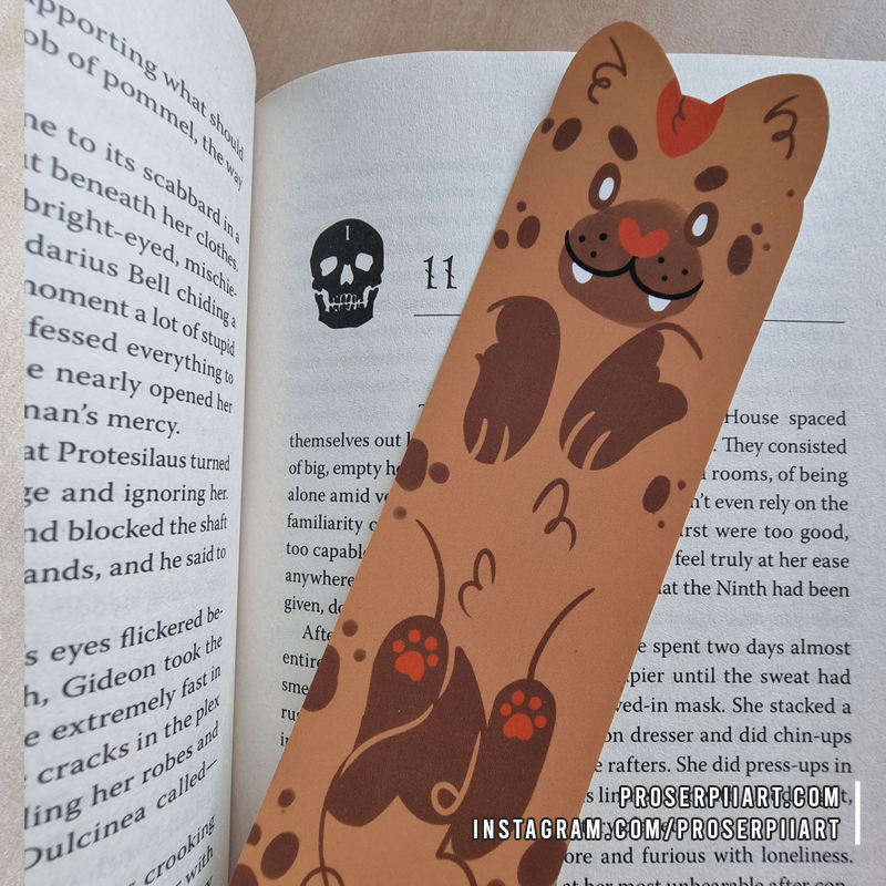 Cat-Shaped Bookmarks!