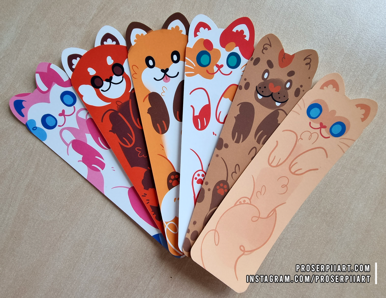 Cat-Shaped Bookmarks!