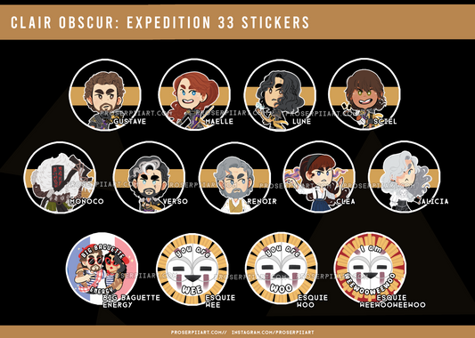 Clair Obscur Expedition 33 Buttons
