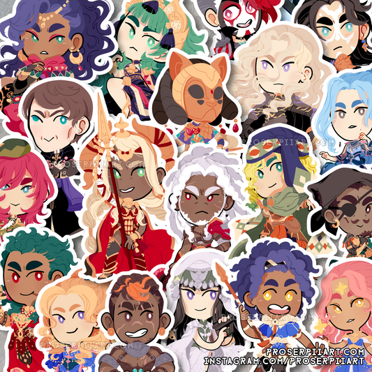 Fire Emblem Fortune's Weave stickers