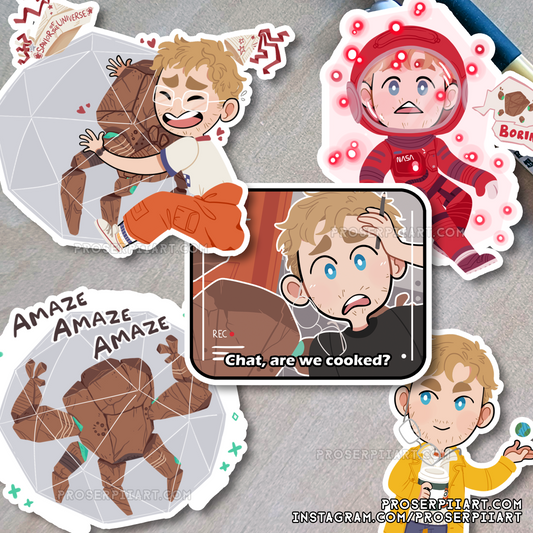 Project Hail Mary Stickers