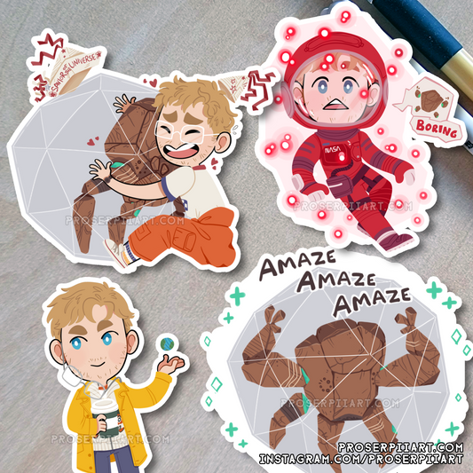 Project Hail Mary Stickers