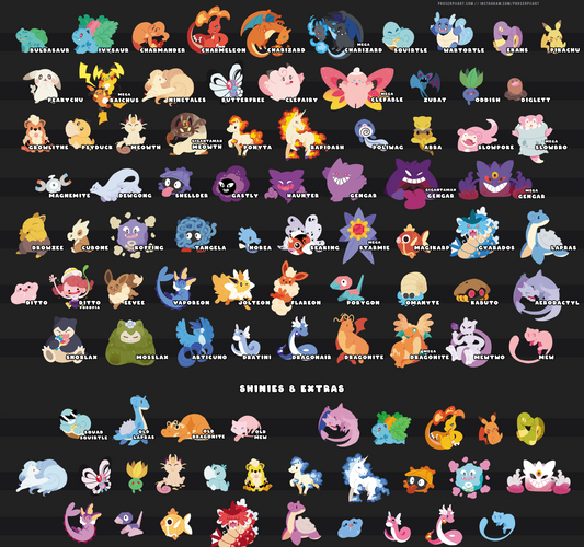 Pokemon Pick Your Own Sticker Pack