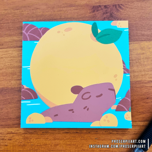 Capybara Memo Pad