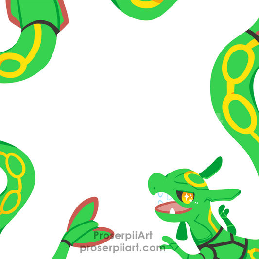 Rayquaza Memo Pad