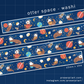 Otter Space Gold Foil Washi Tape