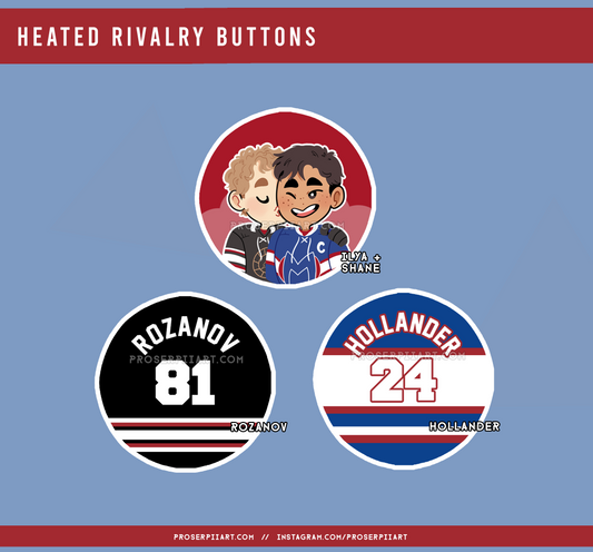 Heated Rivarly Shane & Ilya Buttons