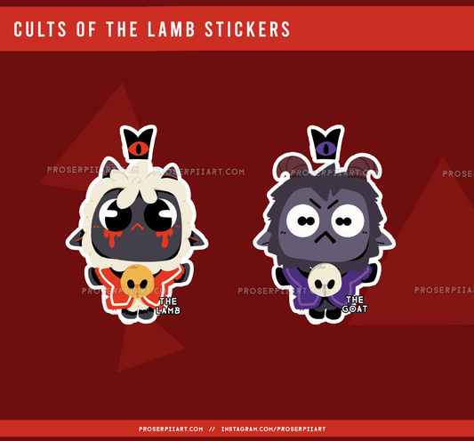 Cult of the Lamb Stickers