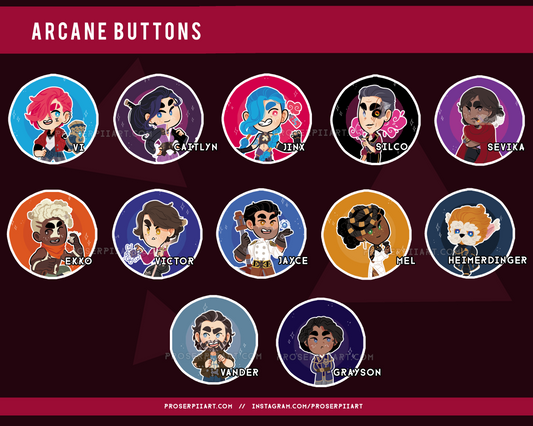 Arcane Buttons