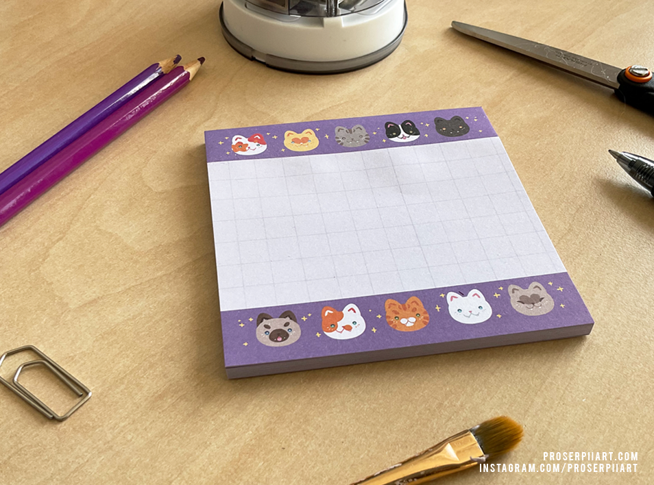 Cats! Memo Pad