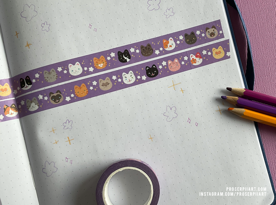Cats! Washi Tape