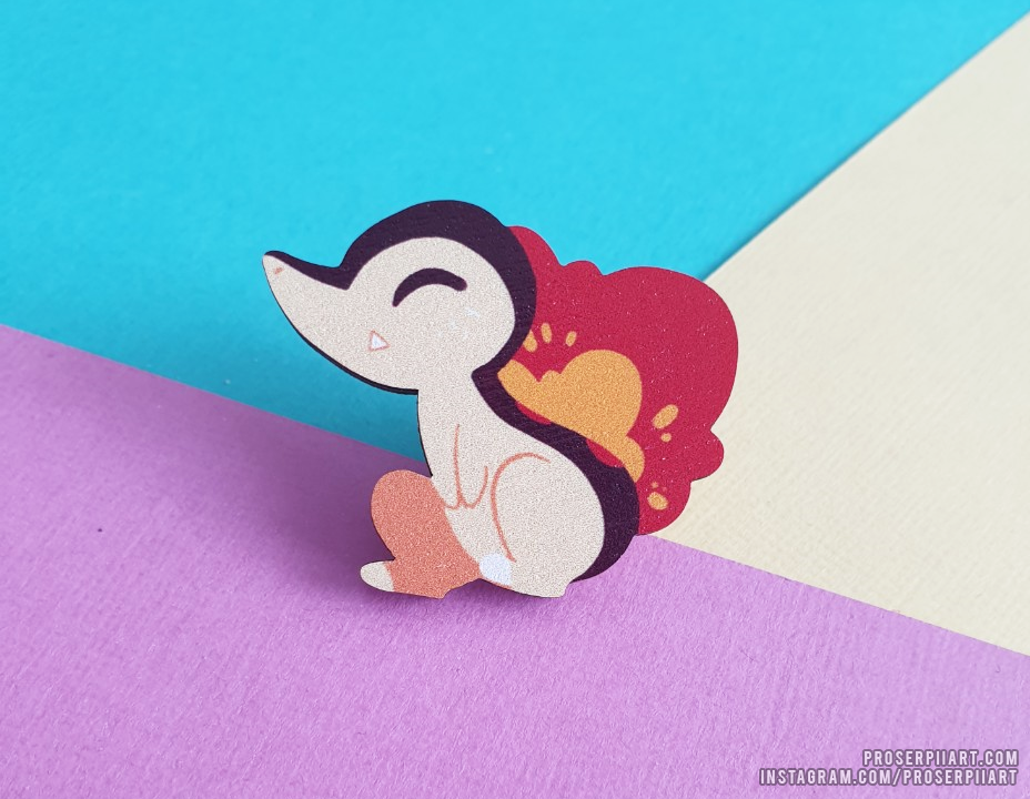 Pokemon 40mm / 1.5" Wooden Pins // Collection B