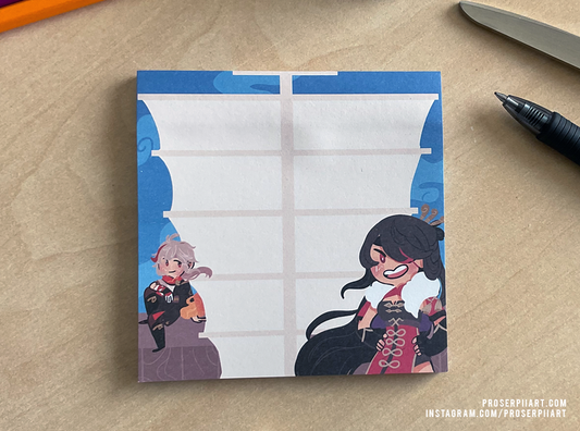 Beidou's Sea Drakes Memo Pad