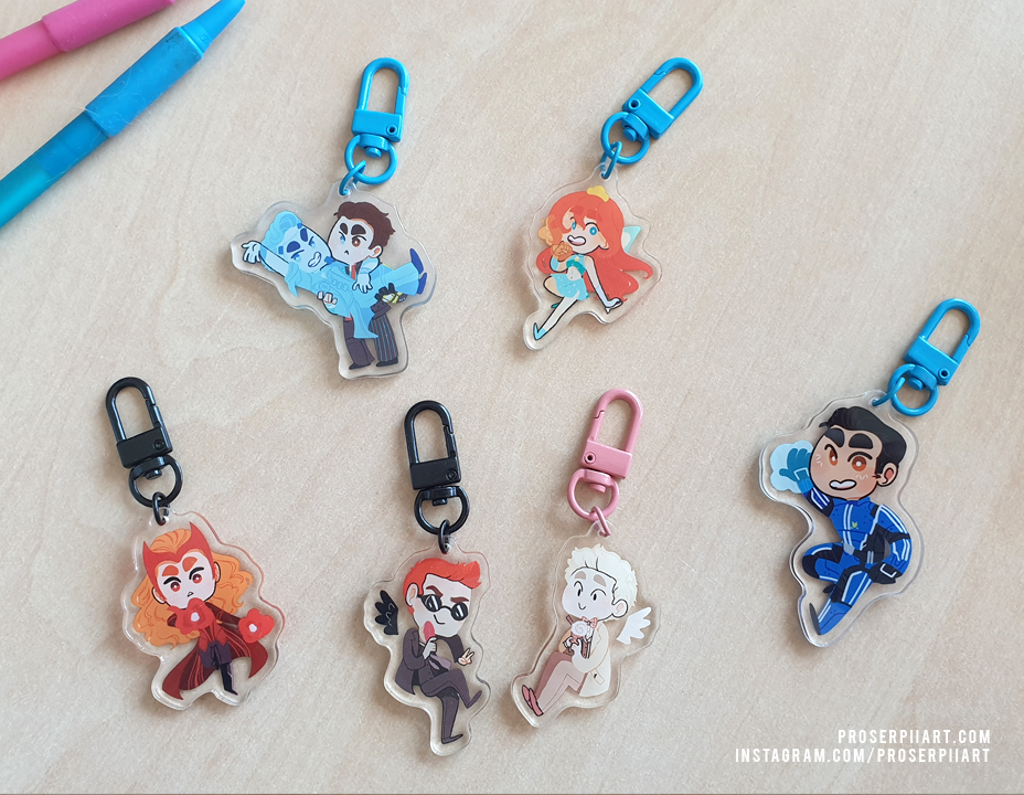 Limited Edition Acrylic Charms