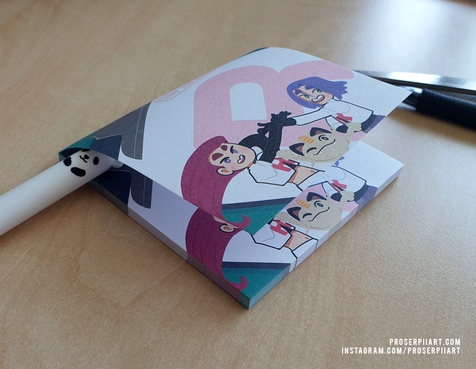 Team Rocket Memo Pad