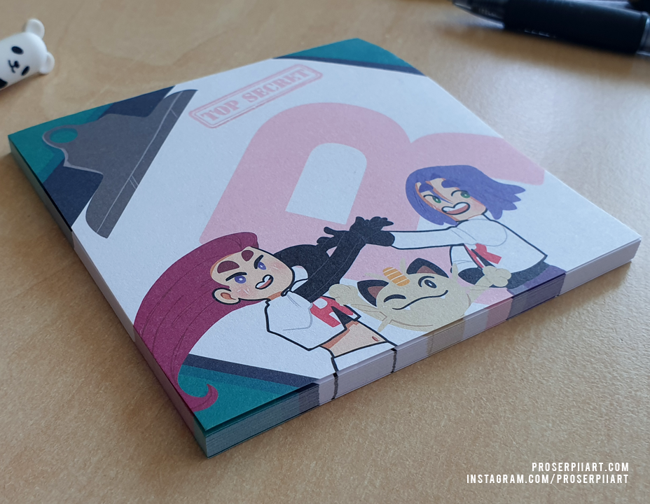 Team Rocket Memo Pad