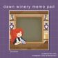 Diluc's Dawn Winery Memo Pad