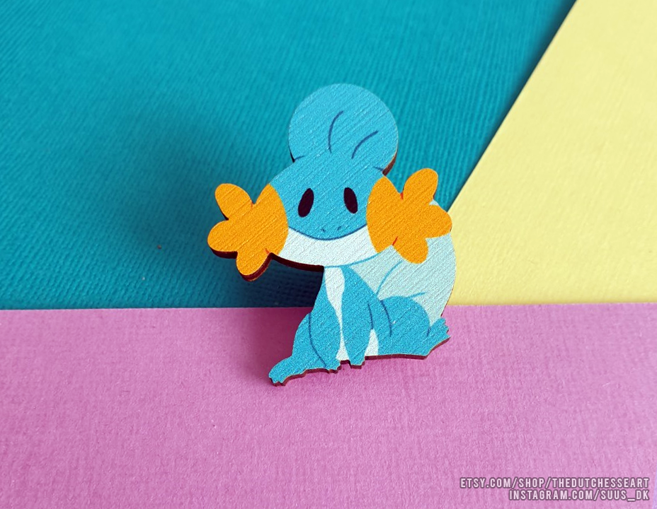 Pokemon 40mm / 1.5" Wooden Pins // Collection A