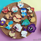 Pokemon 40mm / 1.5" Wooden Pins // Collection E