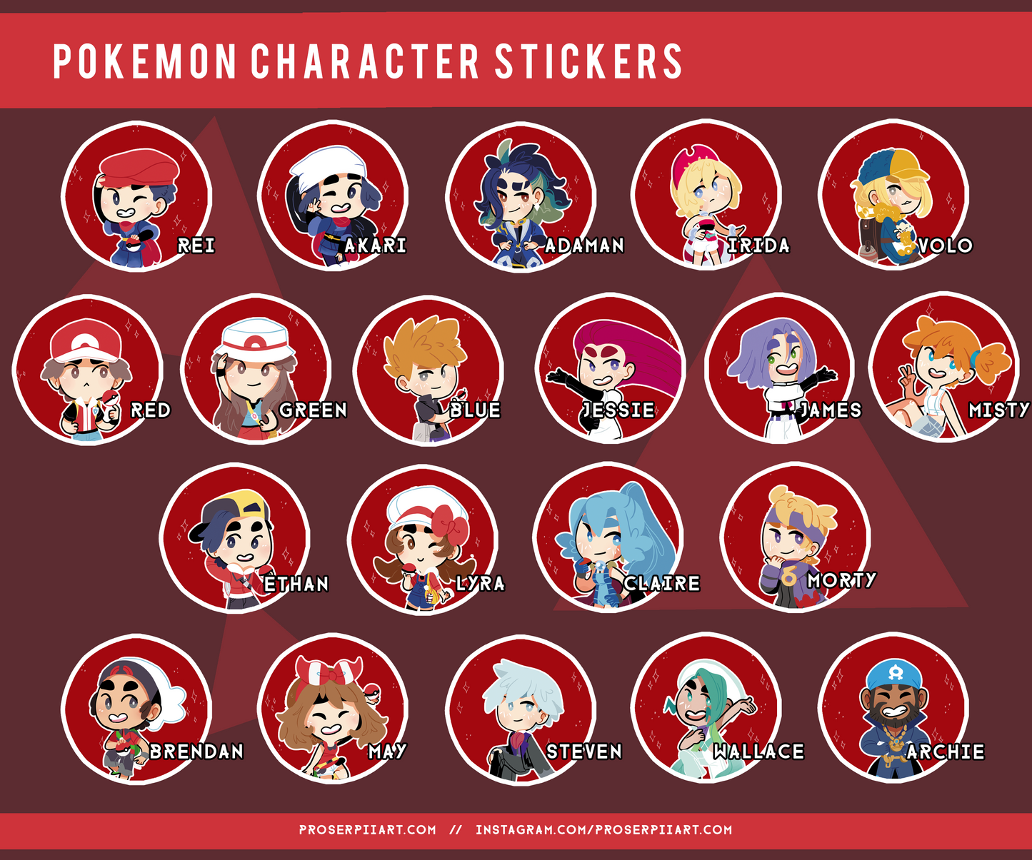 Pokemon Trainer Buttons