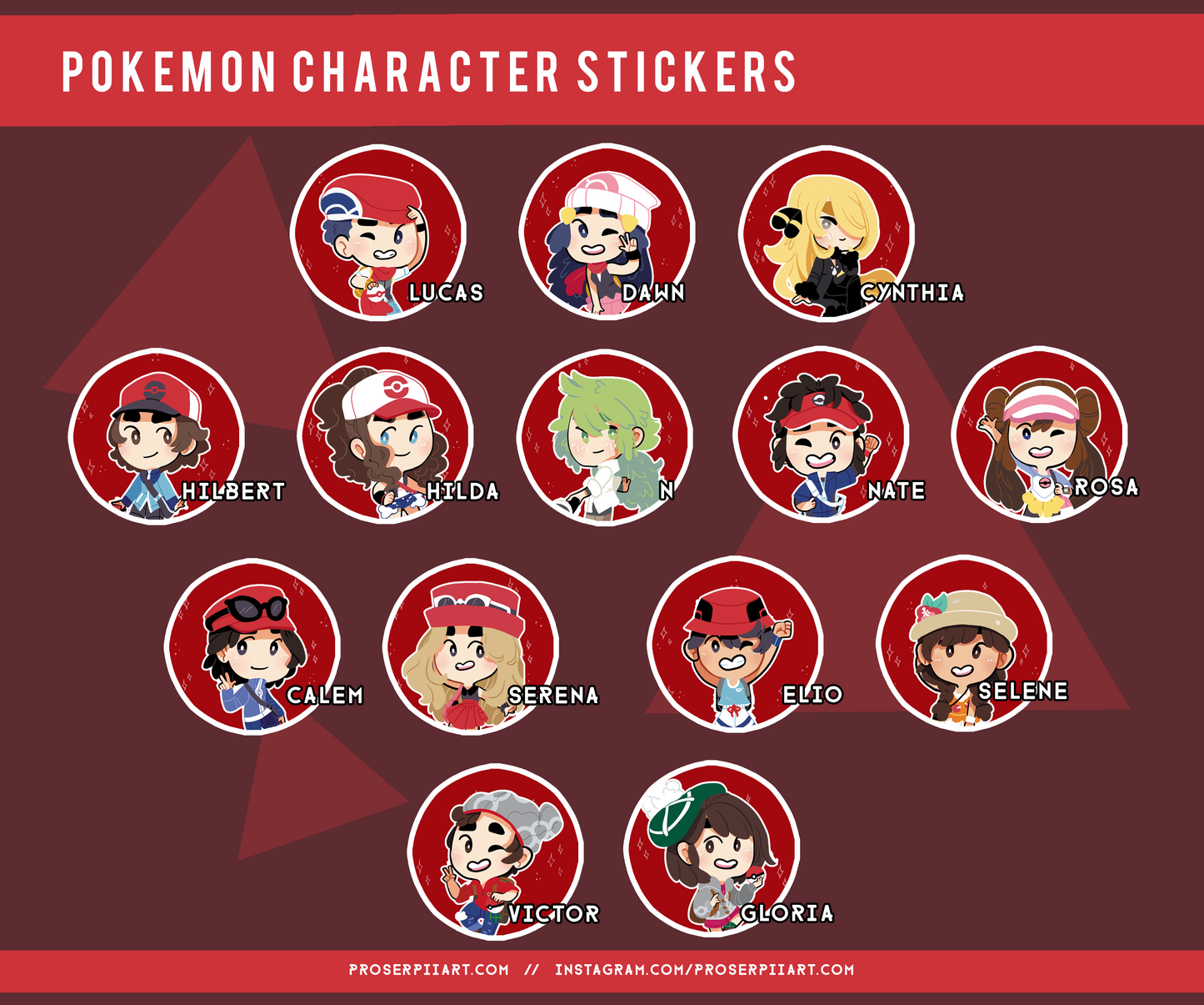 Pokemon Trainer Buttons