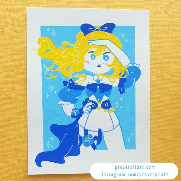 Genshin Impact Jean Original Posca Painting