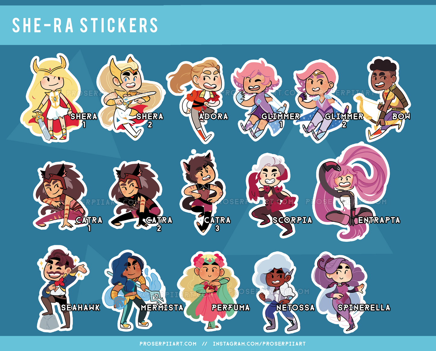 She-Ra Stickers sticker pac