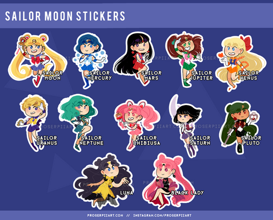 Sailor Moon Stickers! Stickers