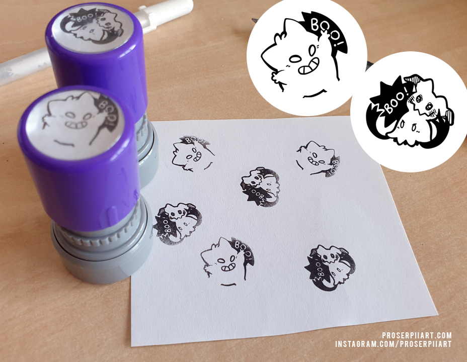 Pokemon Mimikyu and Gengar Self-Inking Stamps