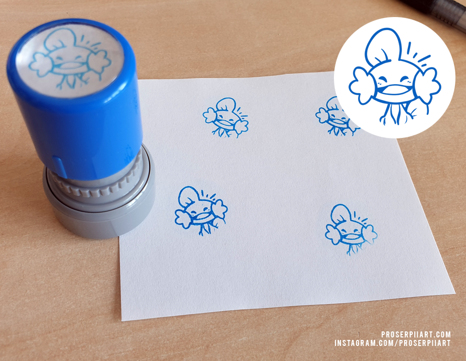 Pokemon Mudkip Self-Inking Stamps