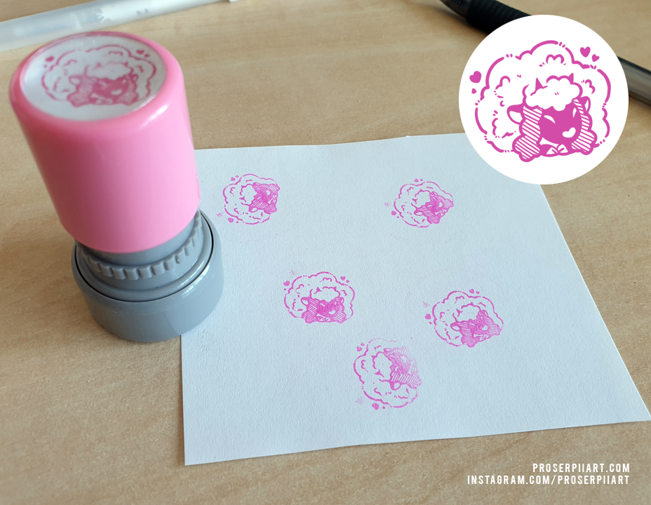 Pokemon Wooloo Self-Inking Stamps