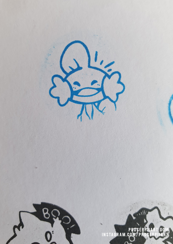 Pokemon Wooloo Self-Inking Stamps