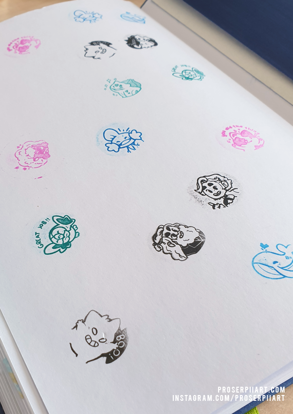 Pokemon Mudkip Self-Inking Stamps
