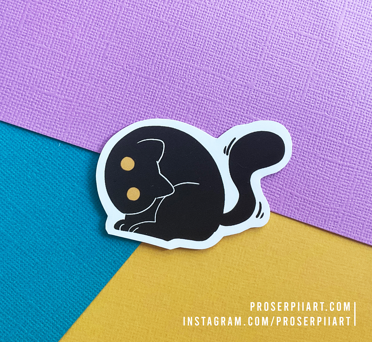 Tiamat the Black Cat Stickers!