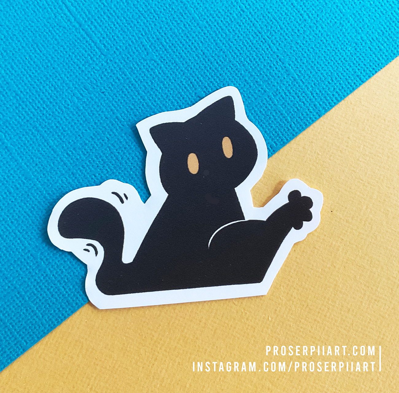 Tiamat the Black Cat Stickers!