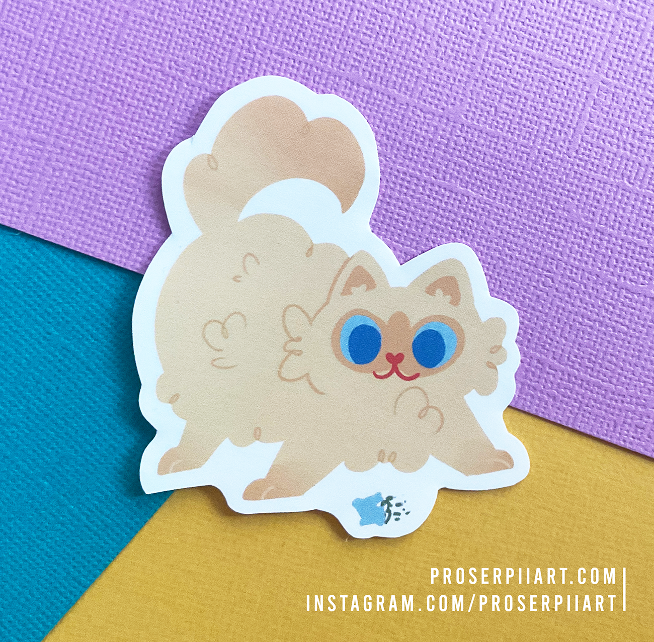 Poes Sticker! // Cute Ragdoll Cat Sticker Pack