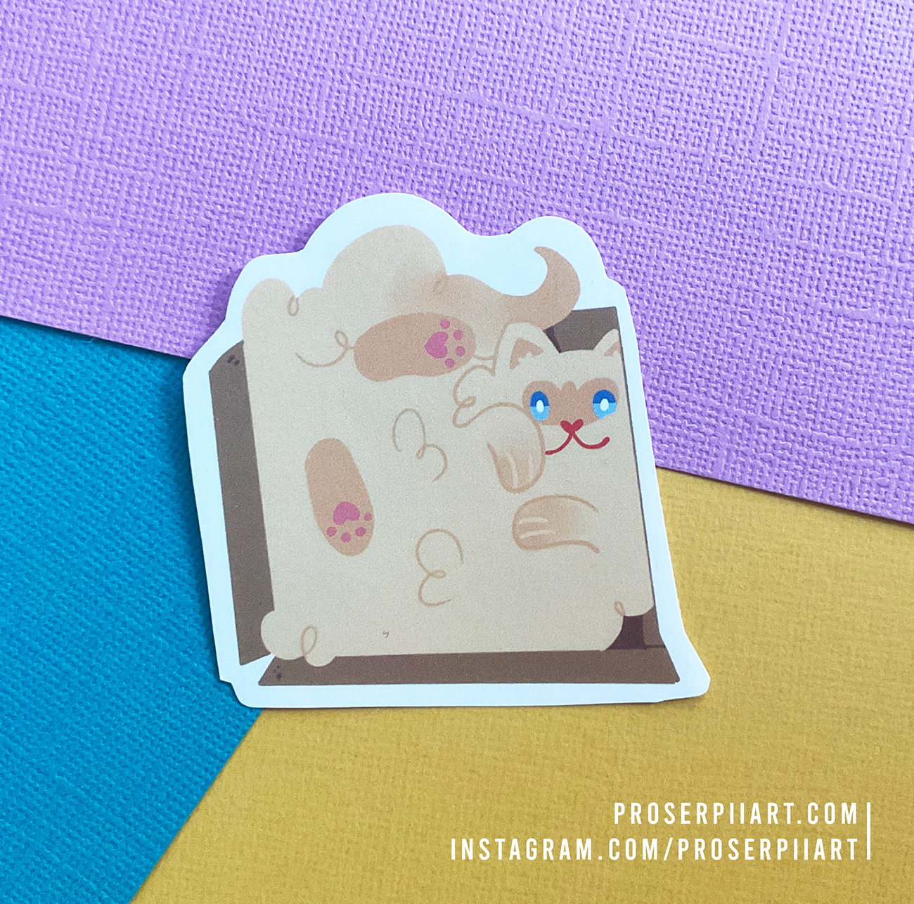 Poes Sticker! // Cute Ragdoll Cat Sticker Pack