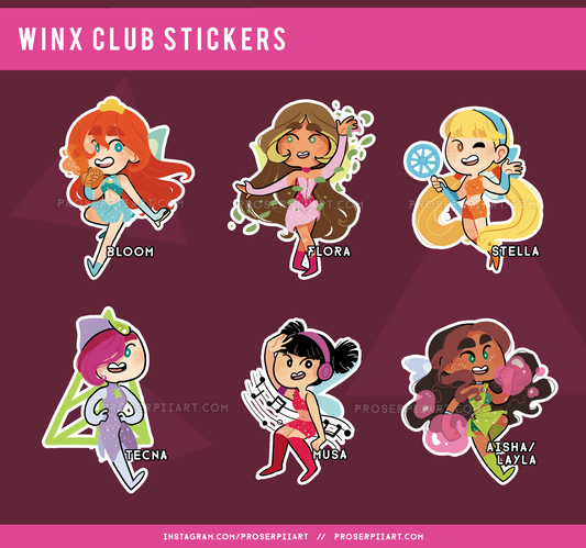 Winx Club Stickers!