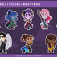 Critical Role Stickers - Mighty Nein and Bells Hells