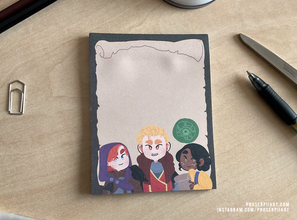 Dragon Age Inquisitor Report Memo Pad