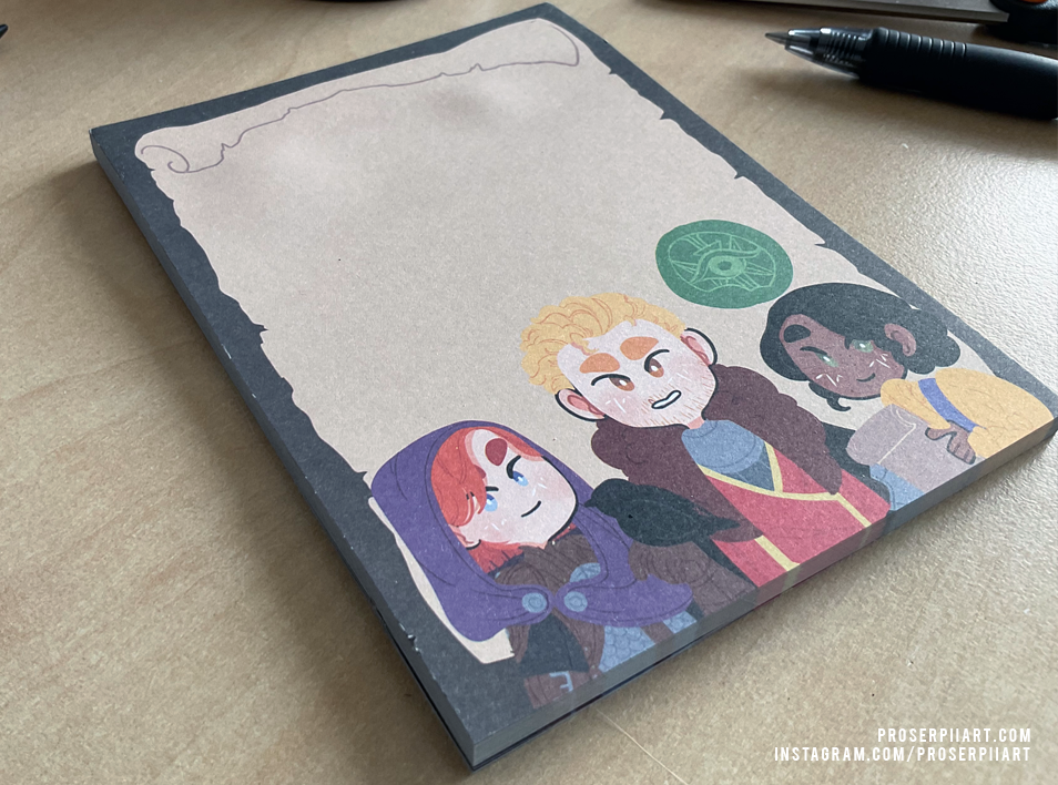 Dragon Age Inquisitor Report Memo Pad
