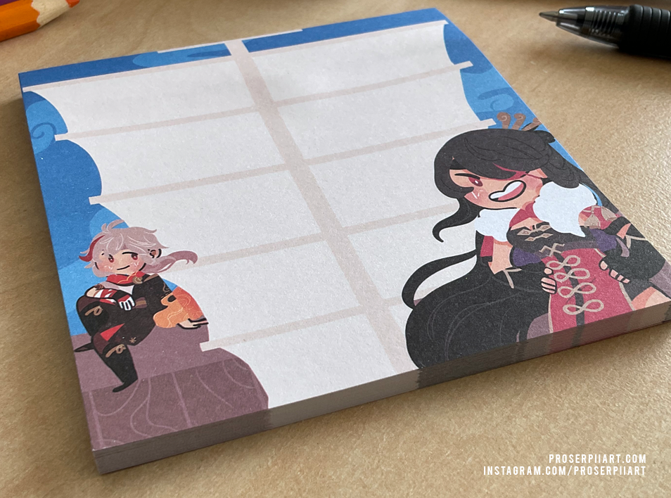 Beidou's Sea Drakes Memo Pad