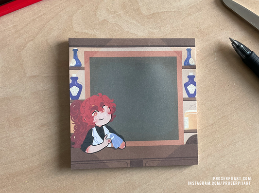 Diluc's Dawn Winery Memo Pad