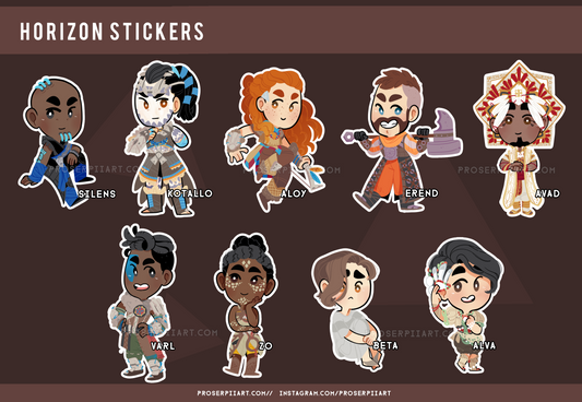Horizon Zero Dawn/Forbidden West Stickers