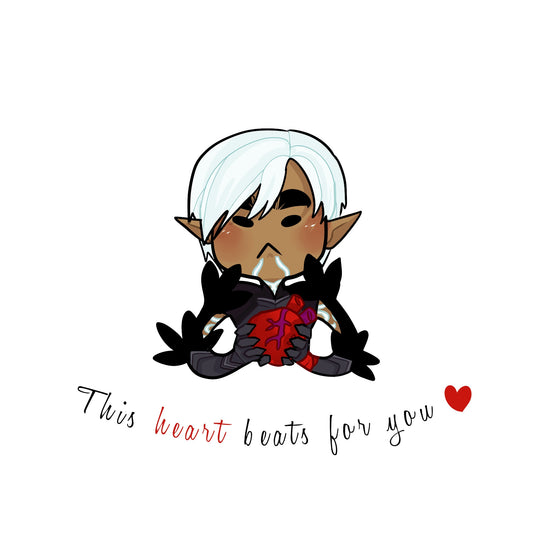 Dragon Age Shitty Valentine's Day Cards