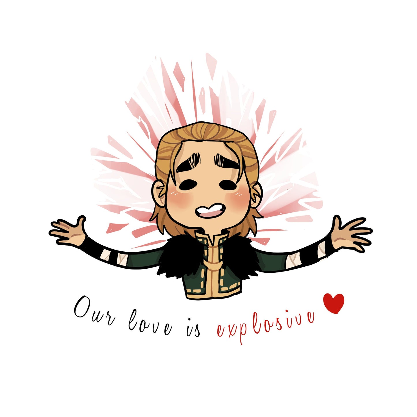 Dragon Age Shitty Valentine's Day Cards