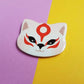 Okami Amaterasu Cat-Shaped Button