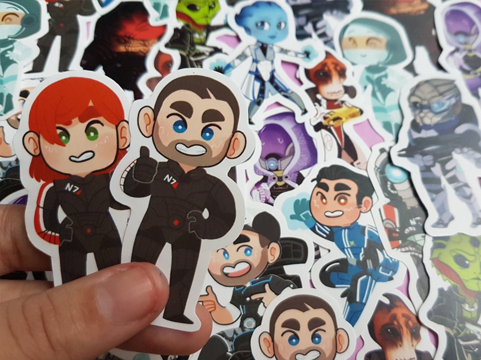 Mass Effect Stickers